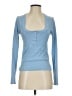 Unbranded Blue Long Sleeve Henley Size XXS (estimated) - photo 1