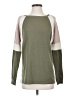 Fitz + Eddi Color Block Green Sweatshirt Size S - photo 1