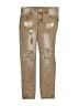 Unbranded Metallic Gold Jeans Size 12 - photo 1