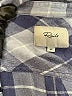 Rails 100% Rayon Plaid Blue Long Sleeve Button-Down Shirt Size XS - photo 7