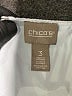 Chico's 100% Polyester Silver 3/4 Sleeve Blouse Size XL (3) - photo 7