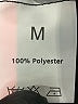 Unbranded 100% Polyester Black 3/4 Sleeve Blouse Size M - photo 8