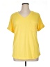 Unbranded Yellow Short Sleeve Top Size XL - photo 1
