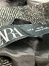 Zara Chevron-herringbone Gray Coat Size S - photo 6