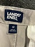 Lands' End Solid Gray Casual Pants Size 12 - photo 7