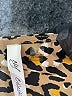 NY Collection 100% Polyester Animal Print Brown Long Sleeve Blouse Size S - photo 8