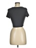 Shein Gray Short Sleeve T-Shirt Size 6 - photo 2