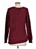 Faded Glory Tweed Burgundy Pullover Sweater Size L - photo 2