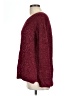 Faded Glory Tweed Burgundy Pullover Sweater Size L - photo 5