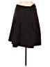 Express Design Studio 100% Polyester Solid Black Formal Skirt Size 8 - photo 1