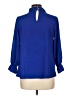 shopthemint.com 100% Polyester Blue 3/4 Sleeve Blouse Size L - photo 2