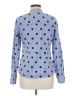 Boden 100% Cotton Polka Dots Blue Long Sleeve Blouse Size 6 - photo 2
