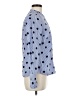 Boden 100% Cotton Polka Dots Blue Long Sleeve Blouse Size 6 - photo 4