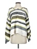 Lou & Grey 100% Cotton Stripes Gray Pullover Sweater Size S - photo 1