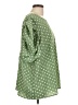 Shein Curve 100% Polyester Polka Dots Green Short Sleeve Blouse Size 4X - photo 4