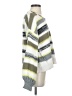 Lou & Grey 100% Cotton Stripes Gray Pullover Sweater Size S - photo 4
