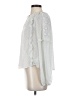 Express 100% Polyester Ivory Long Sleeve Blouse Size S - photo 5