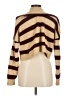 Noisy May Stripes Brown Pullover Sweater Size M - photo 2