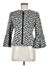 Akris Punto 100% Baumwolle Chevron-herringbone Gray Jacket Size 6 - photo 1