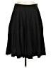 Theory Solid Black Wool Skirt Size 2 - photo 1