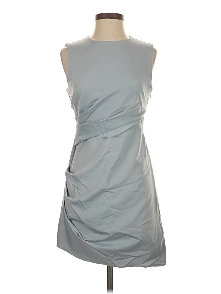 Pre-owned Lena Cocktail Dress In Gray
