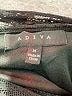 Adiva 100% Polyester Black Long Sleeve Blouse Size M - photo 7