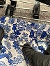 Unbranded Floral Blue Skort Size S - photo 3