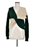 Walmart Color Block Green Cardigan Size M - photo 1