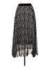 Unbranded 100% Polyester Animal Print Gray Casual Skirt Size S (estimated) - photo 1