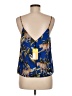 Le Superbe 100% Polyester Blue Sleeveless Blouse Size 6 - photo 2
