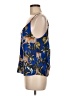 Le Superbe 100% Polyester Blue Sleeveless Blouse Size 6 - photo 5