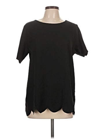 Tickled Teal Short Sleeve Top (view 1)