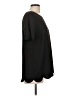 Tickled Teal Black Short Sleeve Top Size L - photo 4