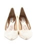 Badgley Mischka Ivory Tan Heels Size 8 - photo 2