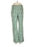 On 34th Print Green Casual Pants Size S - photo 1