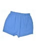 Shein 100% Polyester Solid Blue Athletic Shorts Size 4 - photo 2