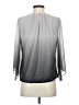 Sara Michelle 100% Polyester Silver 3/4 Sleeve Blouse Size S - photo 2