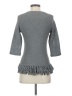 Ann Mashburn 100% Cotton Gray Pullover Sweater Size XS - photo 2