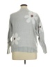 Shein Curve Floral Gray Pullover Sweater Size 14 Plus (1) - photo 2