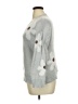 Shein Curve Floral Gray Pullover Sweater Size 14 Plus (1) - photo 5