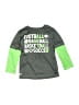 Jumping Beans 100% Polyester Green Long Sleeve T-Shirt Size 4 - photo 1