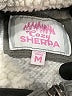 Cozy Sherpa 100% Polyester Checkered-gingham Gray Pullover Sweater Size M - photo 7