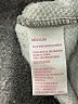 Cozy Sherpa 100% Polyester Checkered-gingham Gray Pullover Sweater Size M - photo 8