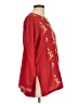 Unbranded Red 3/4 Sleeve Blouse Size L (estimated) - photo 4