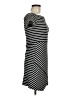 1.State Stripes Black Casual Dress Size M - photo 4