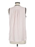 Ivanka Trump 100% Polyester Ivory Sleeveless Blouse Size M - photo 2