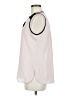 Ivanka Trump 100% Polyester Ivory Sleeveless Blouse Size M - photo 5
