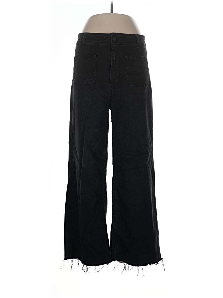 Pre-owned Oat Jeans In Black