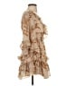 Saints + Secrets 100% Polyester Tan Cocktail Dress Size S - photo 4