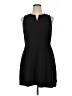 Kensie Solid Black Cocktail Dress Size XL - photo 1